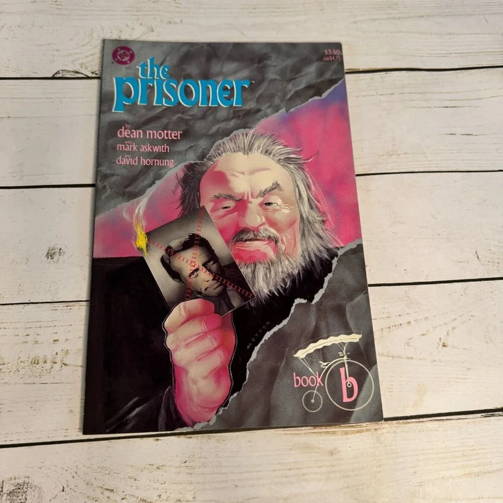 The Prisoner Issue #1-4 by Dean Motter & Mark Askwith DC‎ Comic Books Softcover